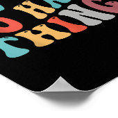 Poster We Can Do Hard Things Groovy Retro Motivational Qu (Coin)