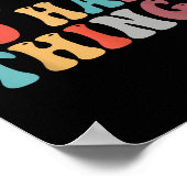 Poster We Can Do Hard Things Groovy Retro Motivational Qu (Coin)