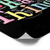 Poster We Can Do Hard Things Motivational Education Schoo (Coin)