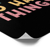 Poster We Can Do Hard Things Motivational Teacher  (Coin)