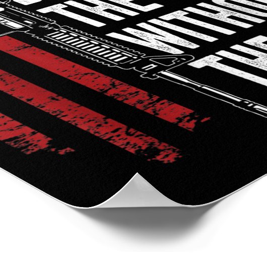 Poster We Can't Defend The 1st Without The 2nd Amendment (Coin)