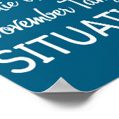 Poster We Have A Charlie Uniform November Tango Situation (Coin)