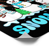 Poster We Love Our Patients Snow Much Funny Snowman Chris (Coin)