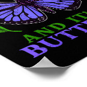 Poster We Only Need One Monarch Funny Butterfly Quote (Coin)