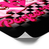 Poster We’re A Perfect Match Love Puzzle Funny Valentines (Coin)