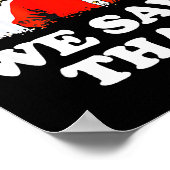 Poster We Saw That! Santa And Jesus Are Always Watching C (Coin)