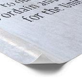 Poster We the People, Preamble US Constitution Classroom (Coin)