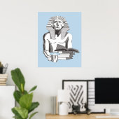 Poster Weary Senusret III (Bureau à domicile)