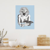 Poster Weary Senusret III (Cuisine)