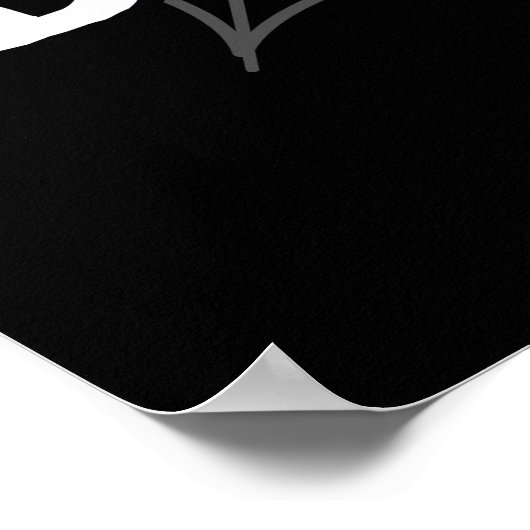 Poster Web Designer Funny Spider Pun Dark BG (Coin)