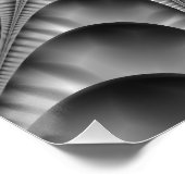 Poster Web en noir et blanc (Coin)