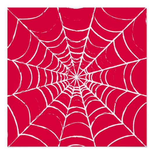 Poster Web rose (Devant)