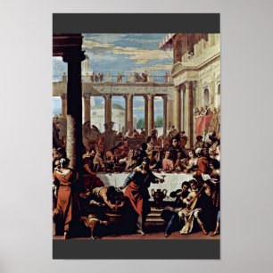 Poster Wedding At Cana By Ricci Sebastiano