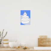 Poster Wedding Cake Two Brides (Cuisine)