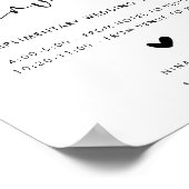 Poster Wedding Shuttle Service Sign (Coin)