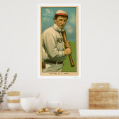 Poster Wee Willie Keeler Baseball 1909 (Cuisine)