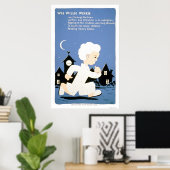 Poster Wee Willie Winkie Library 1940 WPA (Bureau à domicile)