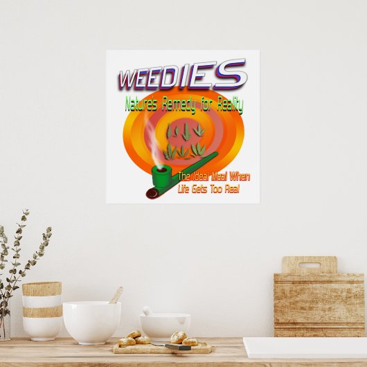 Poster Weedies Pro Weed (Cuisine)