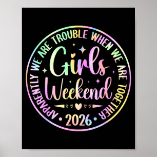 Poster Week-end entre filles 2026 vacances d'été groupe c