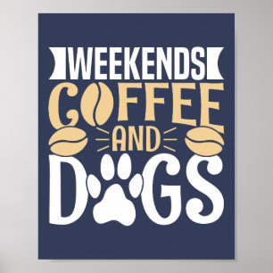 Poster Week-ends Café et Chiens