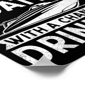 Poster Weekend Forecast Boating With A Chance Of Drinking (Coin)