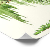 Poster Weeping Willow Wedding Seating Chart 36"x24" (Coin)