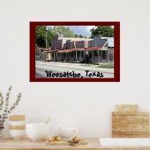 Poster Weesatche Texas Plus De 150 Ans! (Cuisine)