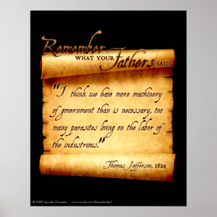 Poster - Weet je nog wat je vaders zeiden