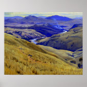 Poster Weetangera Canberra Australie Elioth Gruner1937 (Devant)