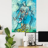 Poster Wegelia, points d'infini par Francis Picabia (Bureau à domicile)