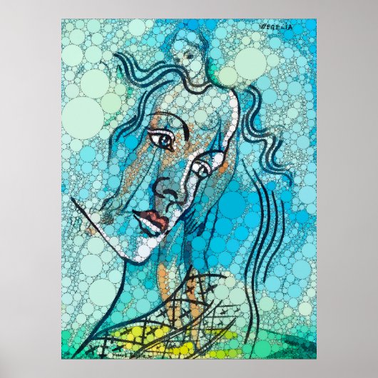 Poster Wegelia, points d'infini par Francis Picabia (Devant)
