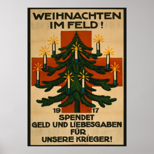 Poster Weihnachten Im Feld (Devant)
