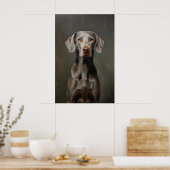 Poster Weimaraner (Cuisine)