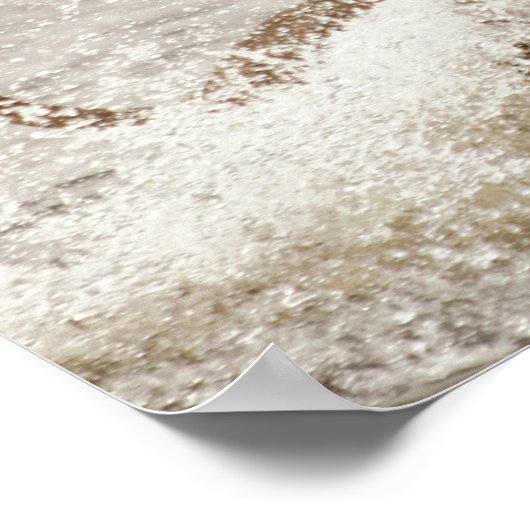 Poster Weimaraner et Happy Quote (Coin)