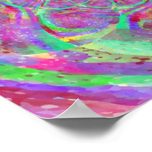 Poster Weird art, cool vibes art print (Coin)