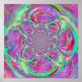 Poster Weird art, cool vibes art print (Devant)