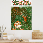 Poster Weird Tales 1925 Cover - Monsters of the Pit (Cuisine)