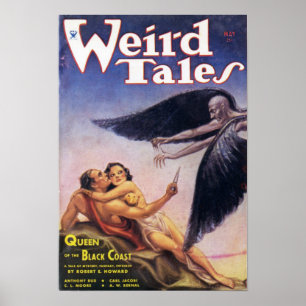 Poster weird tales art