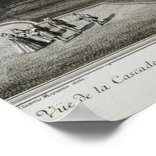 Poster Weissenstein, vue sur le château depuis le Bar (Coin)