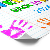 Poster Welcome Back To School First Day Of School  (Coin)