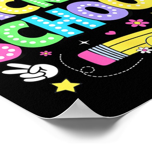 Poster Welcome Back To School Shirts First Day Of School (Coin)