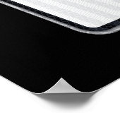 Poster Welcome sign 16th Birthday Speed Limit  (Coin)