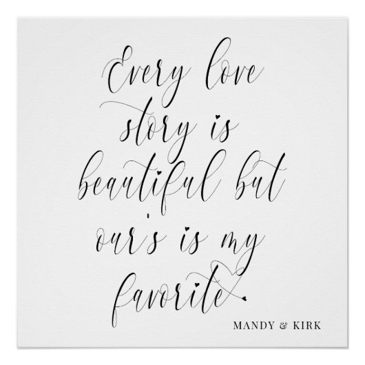 Poster welcome wedding (Devant)