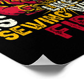 Poster Welding is like sewing with fire (Coin)