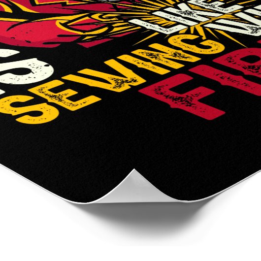 Poster Welding is like sewing with fire (Coin)