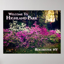 Poster - Welkom bij Highland Park Rochester NY