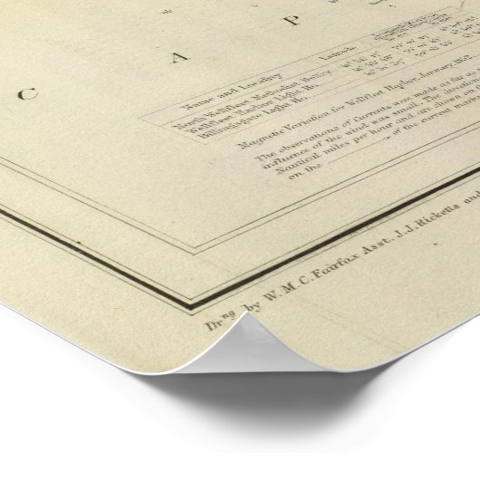 Poster Wellfleet Harbour, Masse (Coin)