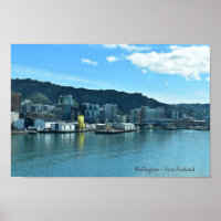 Wellington - New Zealand City Skyline