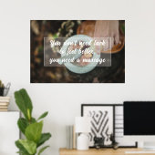 Poster Wellness Wall Art for Spa and Salon (Bureau à domicile)