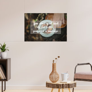 Poster Wellness Wall Art for Spa and Salon